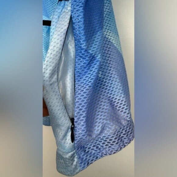 BALEAF Ocean Blue Women's Short‎ Sleeve Cycling Jersey Full Zip Size XL - Picture 10 of 14